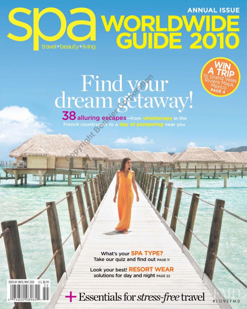  featured on the spa USA cover from May 2010
