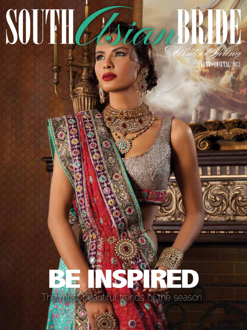 featured on the South Asian Bride  cover from January 2013