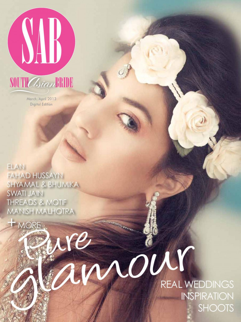 featured on the South Asian Bride  cover from March 2013