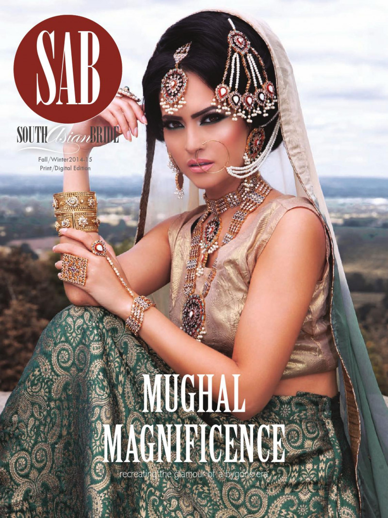  featured on the South Asian Bride  cover from October 2014