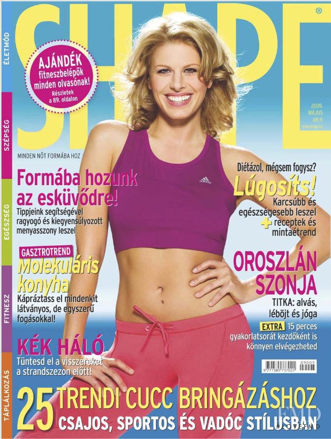  featured on the Shape Hungary cover from May 2009