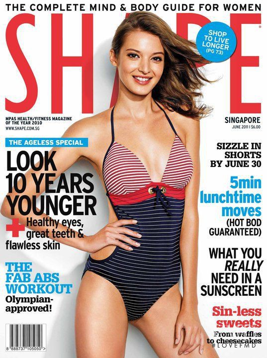  featured on the Shape Singapore cover from June 2011