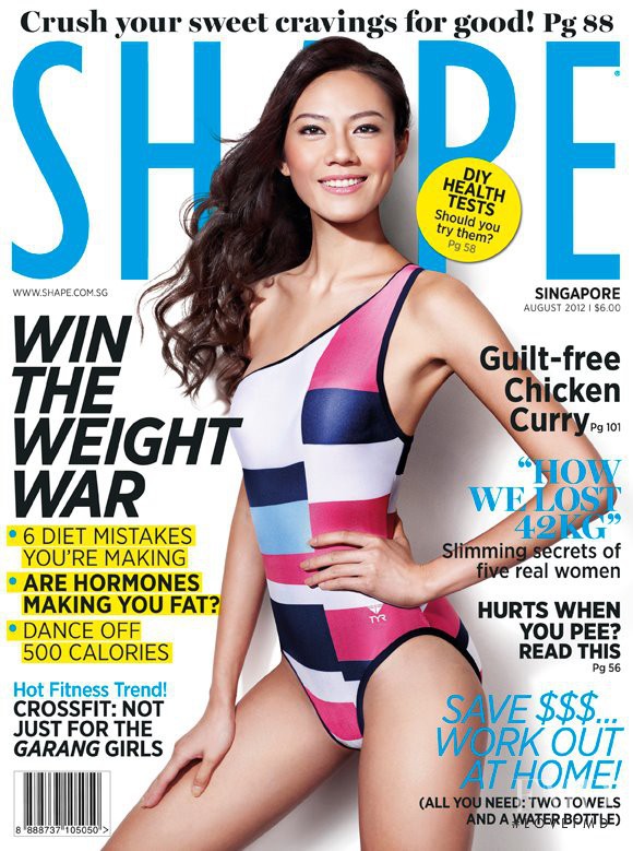  featured on the Shape Singapore cover from August 2012