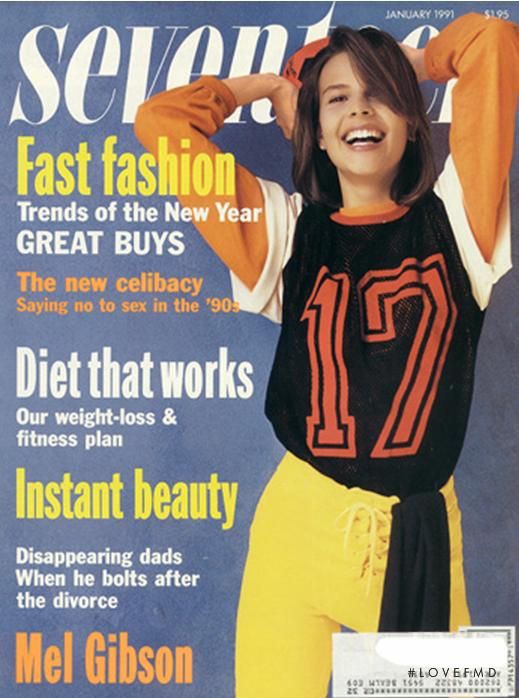  featured on the Seventeen USA cover from January 1991