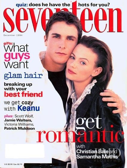  featured on the Seventeen USA cover from December 1994