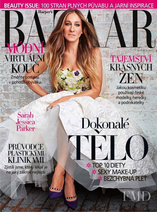 Sarah Jessica Parker  featured on the Harper\'s Bazaar Czech cover from May 2015