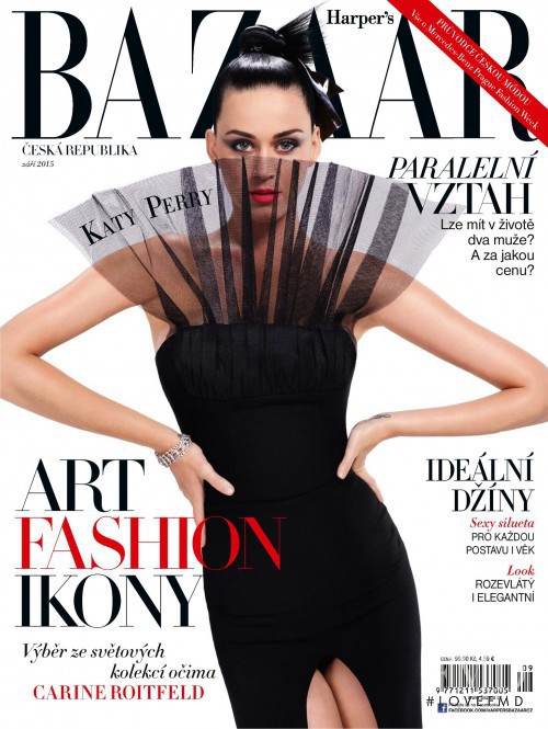  featured on the Harper\'s Bazaar Czech cover from September 2015
