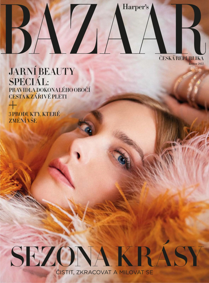  featured on the Harper\'s Bazaar Czech cover from May 2022