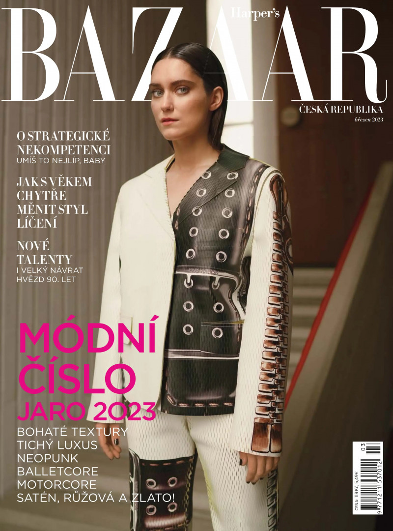  featured on the Harper\'s Bazaar Czech cover from March 2023