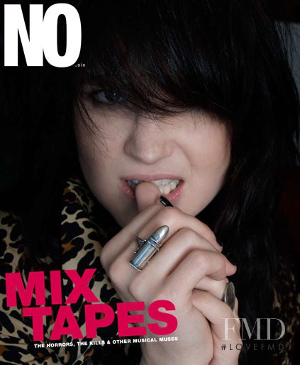Alison Mosshart featured on the NO. Magazine cover from June 2009