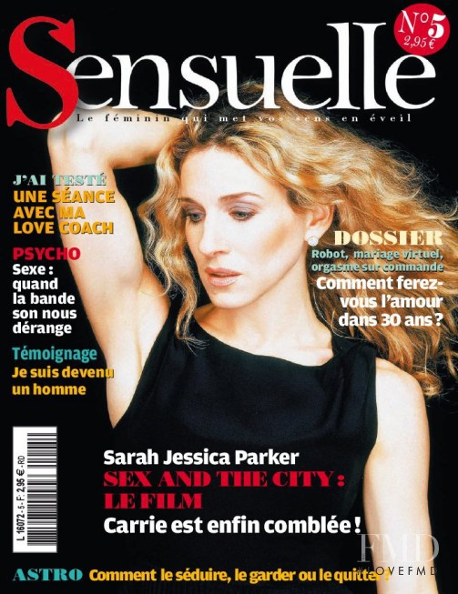 Sarah Jessica Parker featured on the Sensuelle cover from May 2008