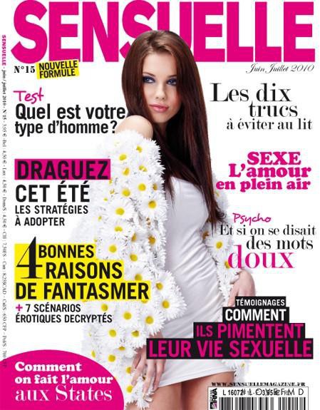  featured on the Sensuelle cover from June 2010