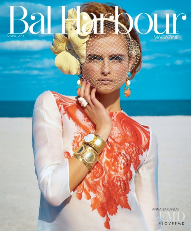 Anna Zakusylo featured on the Bal Harbour cover from March 2011