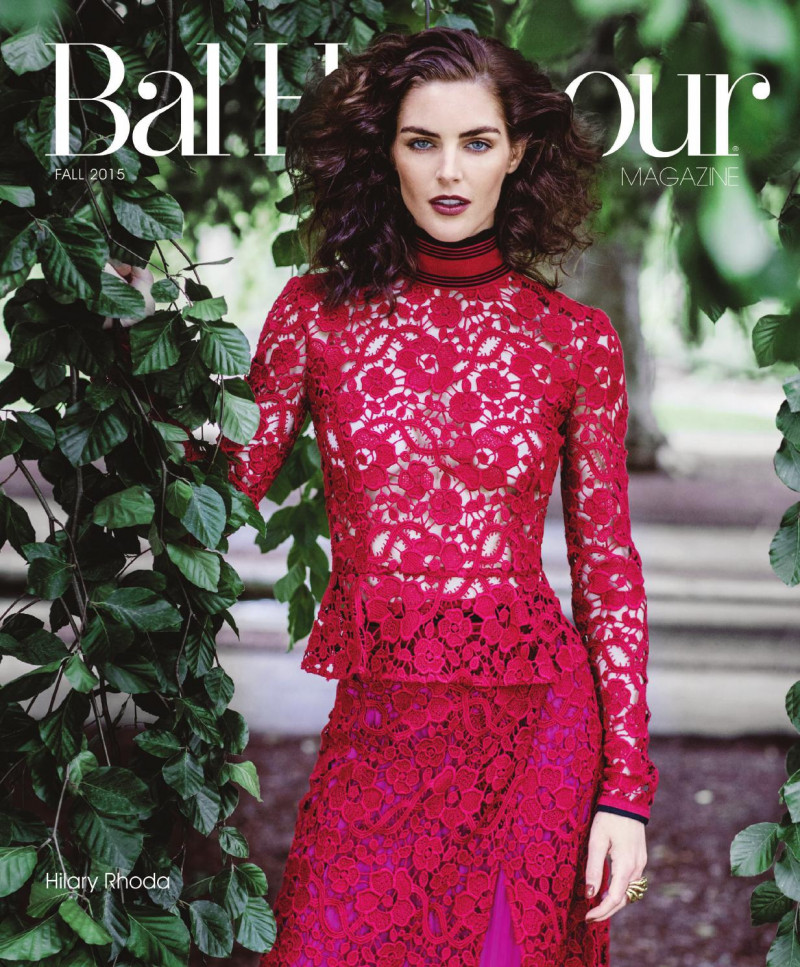Hilary Rhoda featured on the Bal Harbour cover from September 2015