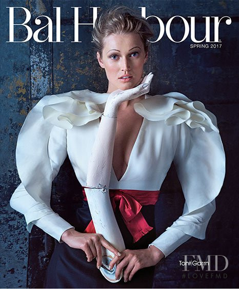 Toni Garrn featured on the Bal Harbour cover from February 2017