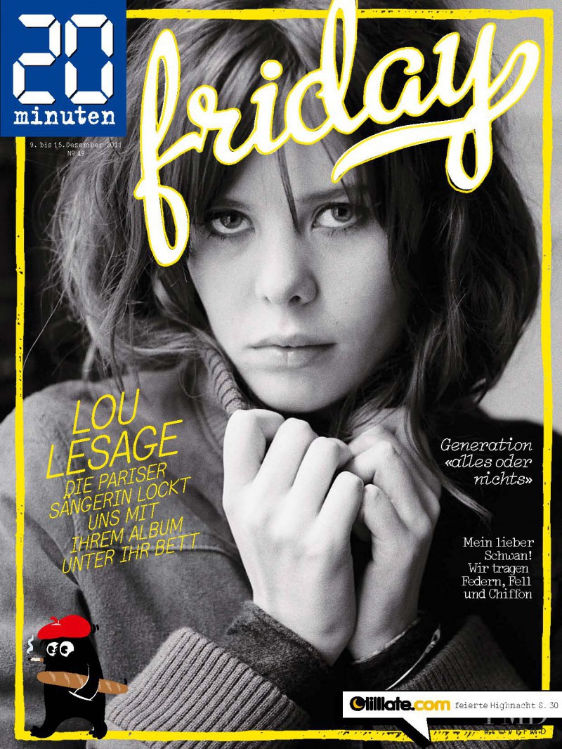  featured on the Friday Magazine cover from December 2011