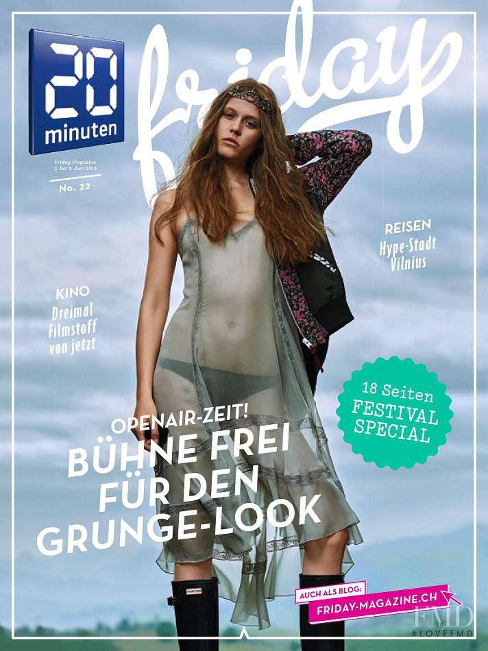 Vivienne Rohner featured on the Friday Magazine cover from June 2016