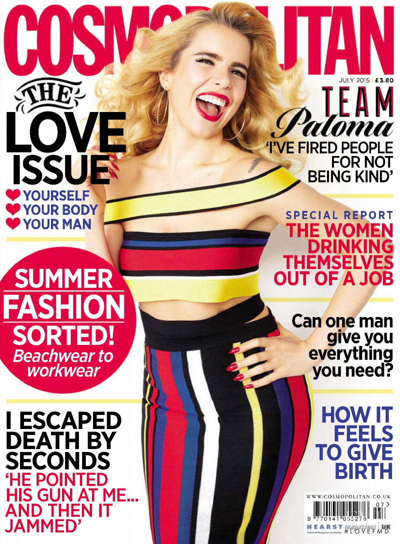  featured on the Cosmopolitan UK cover from July 2015