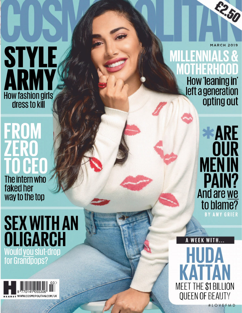  featured on the Cosmopolitan UK cover from March 2019