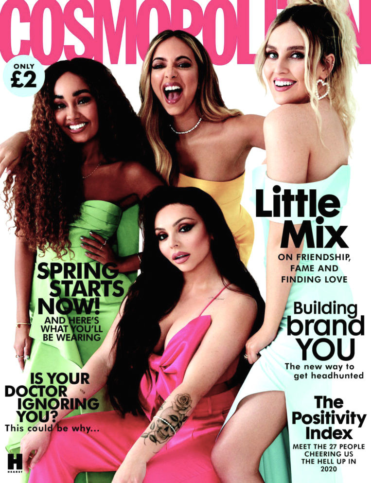  featured on the Cosmopolitan UK cover from May 2020
