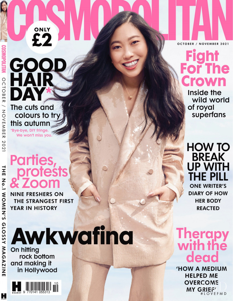  featured on the Cosmopolitan UK cover from October 2021