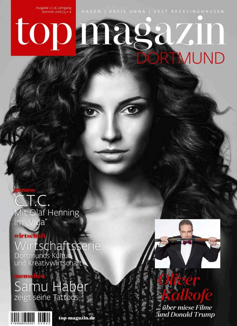  featured on the Top Magazin cover from June 2016
