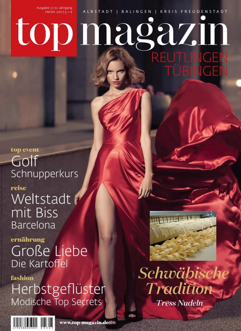  featured on the Top Magazin cover from March 2017