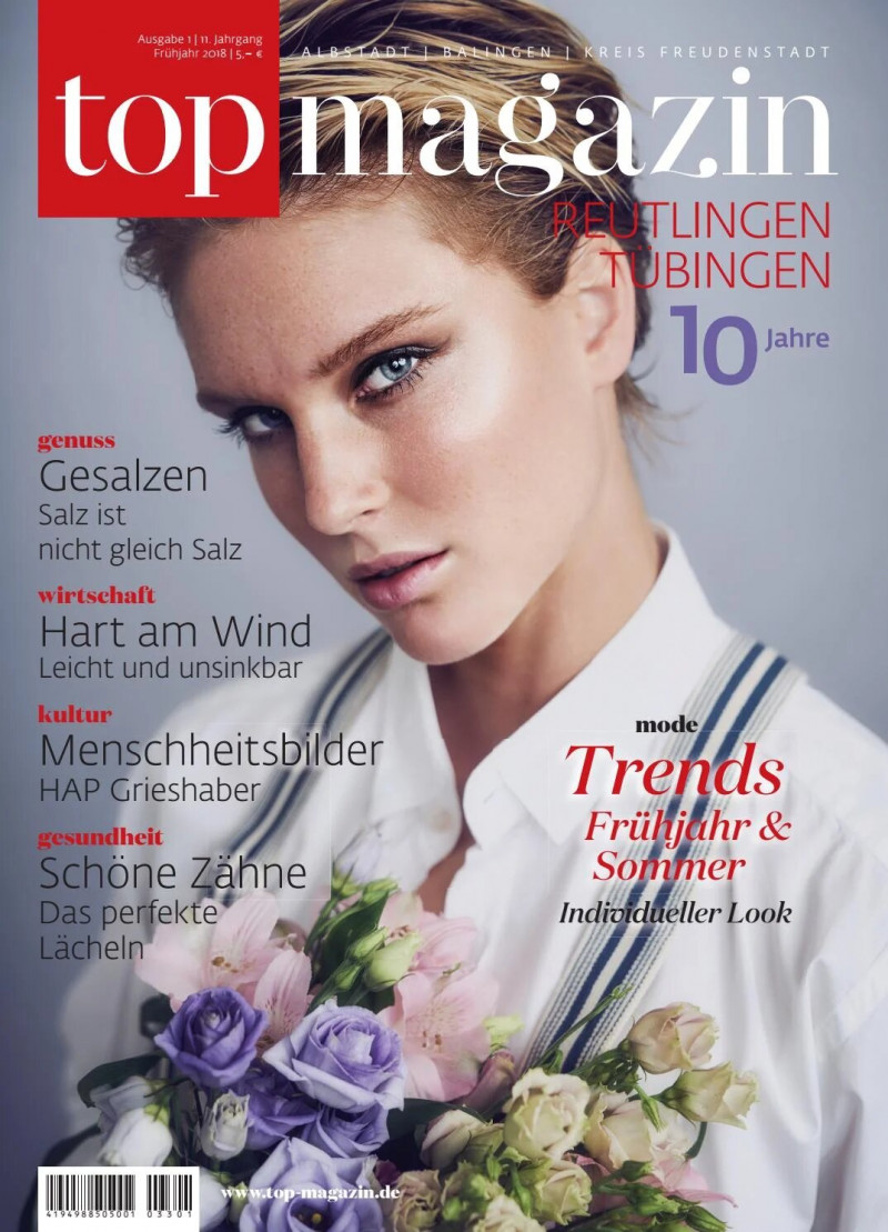  featured on the Top Magazin cover from March 2018
