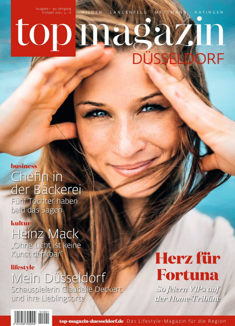  featured on the Top Magazin cover from March 2021
