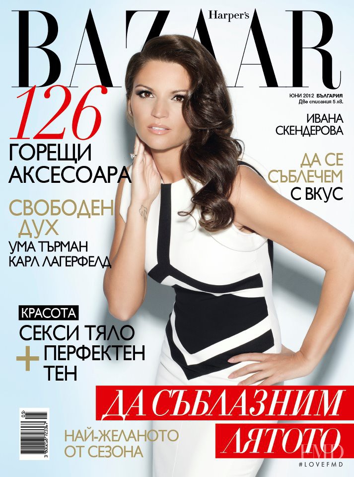  featured on the Harper\'s Bazaar Bulgaria cover from June 2012