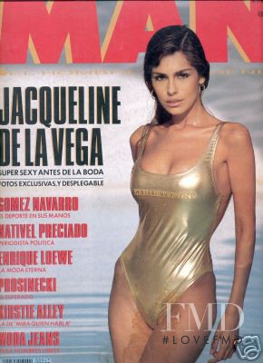 Jacqueline de la Vega featured on the Man cover from September 1991