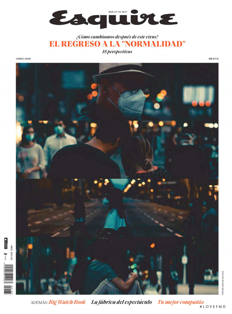  featured on the Esquire Mexico cover from June 2020