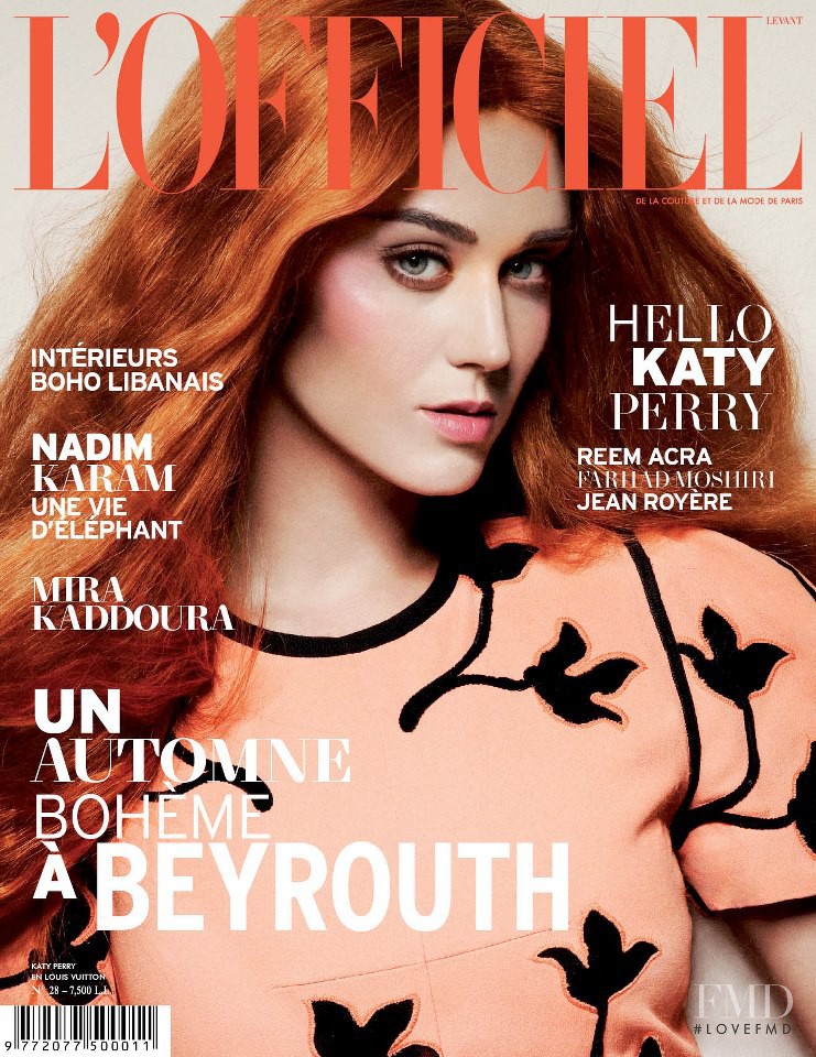  featured on the L\'Officiel Levant cover from September 2012