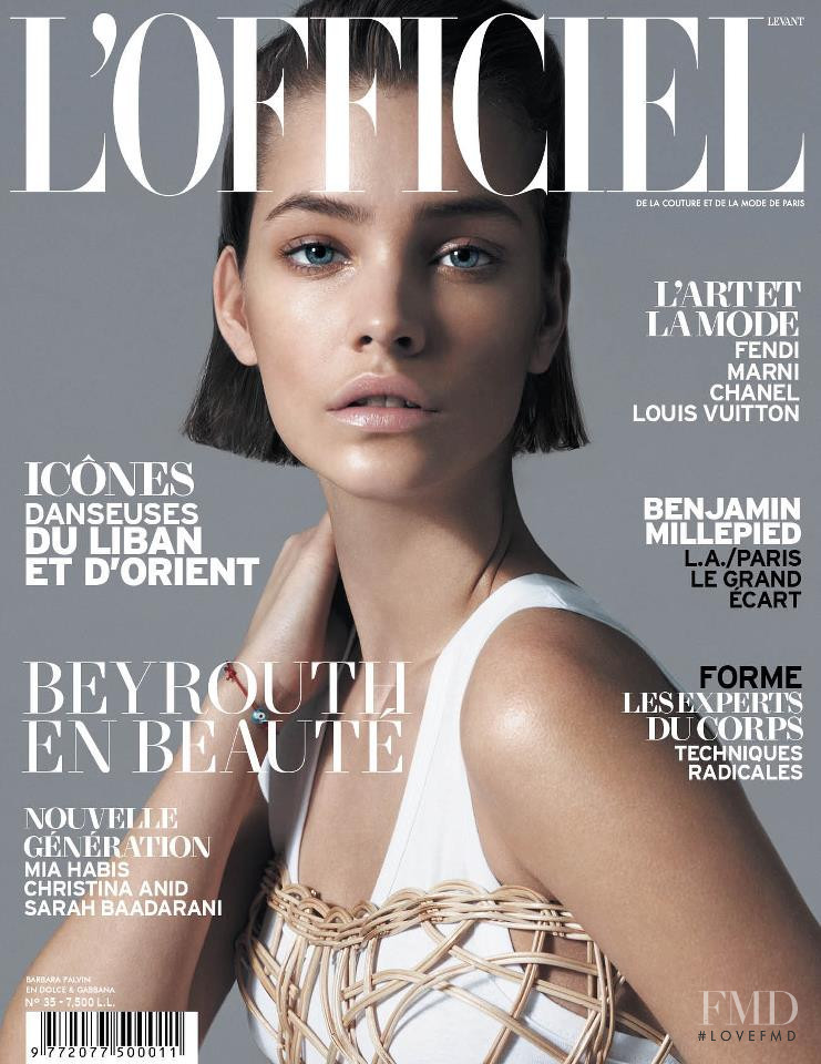 Barbara Palvin featured on the L\'Officiel Levant cover from June 2013