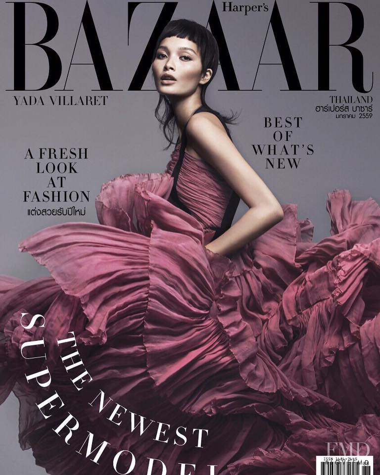 Yada Villaret
 featured on the Harper\'s Bazaar Thailand cover from January 2016