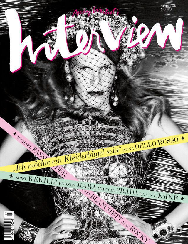 Anna Dello Russo featured on the Interview Germany cover from March 2012