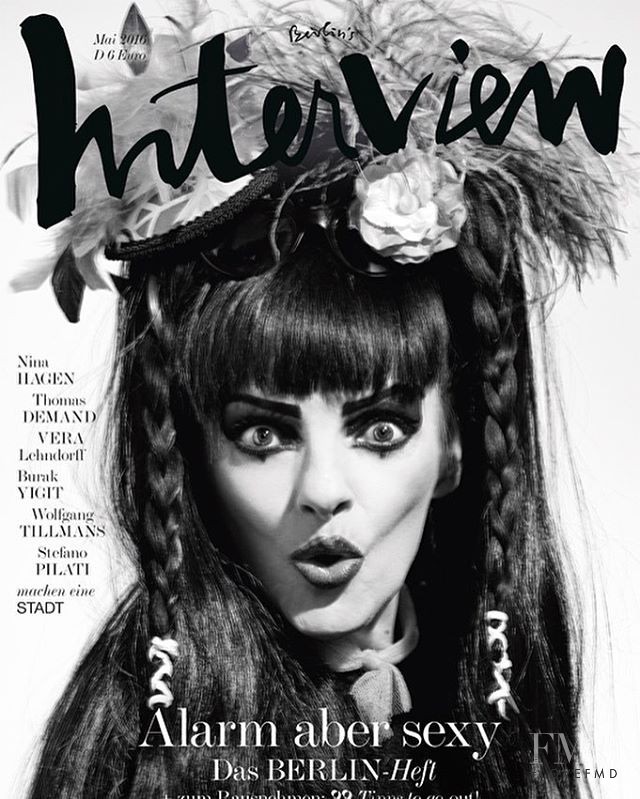  featured on the Interview Germany cover from May 2016
