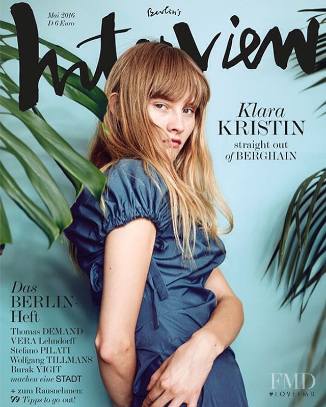  featured on the Interview Germany cover from May 2016