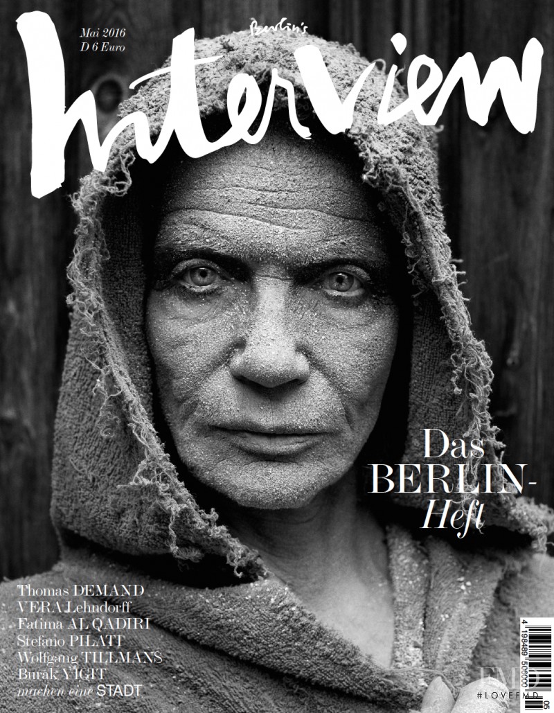  featured on the Interview Germany cover from May 2016