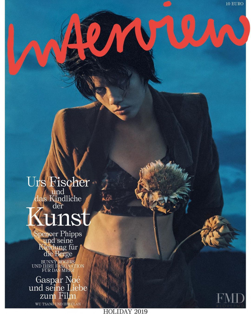 Marjan Jonkman featured on the Interview Germany cover from December 2019