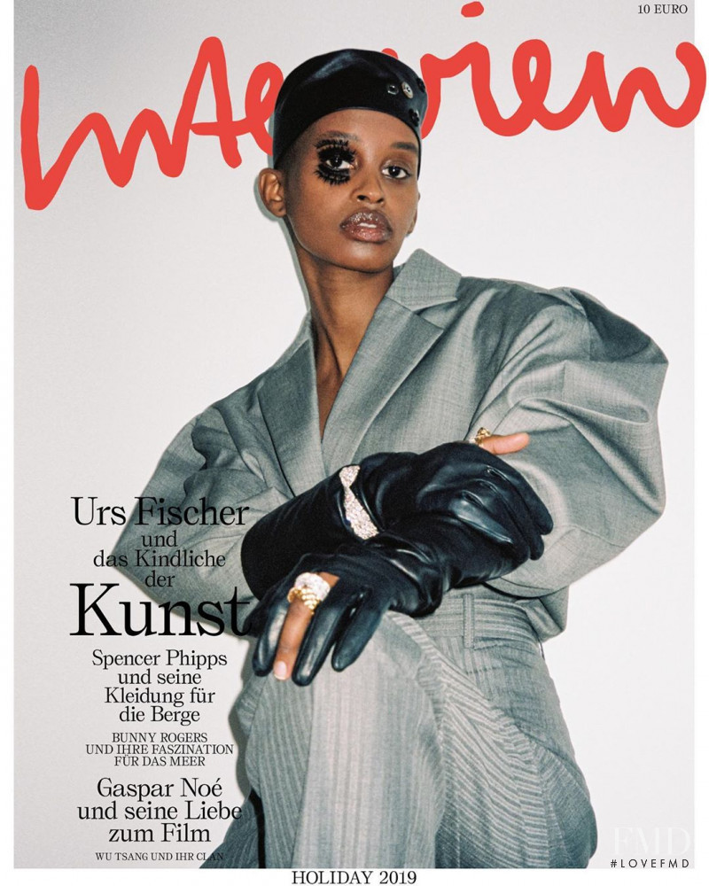 Nella Ngingo featured on the Interview Germany cover from December 2019