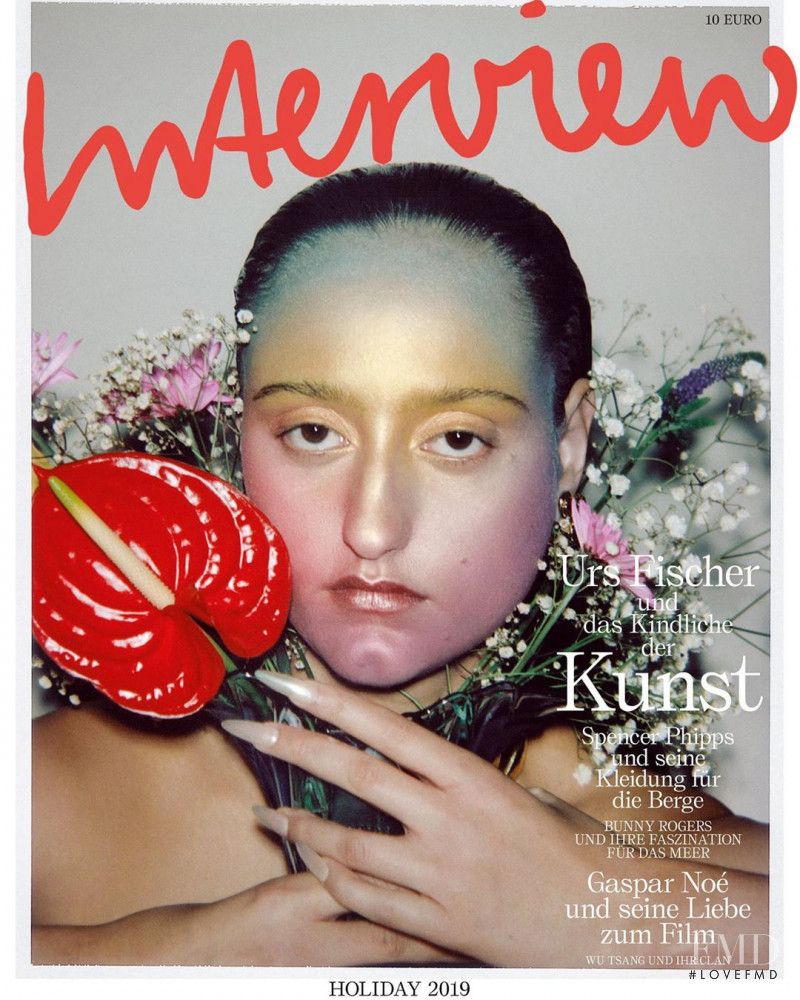 Jess Maybury featured on the Interview Germany cover from December 2019