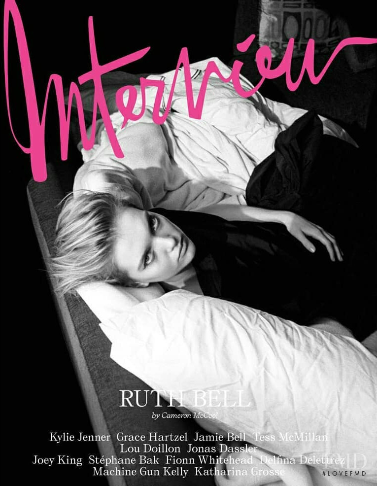 Ruth Bell featured on the Interview Germany cover from March 2019