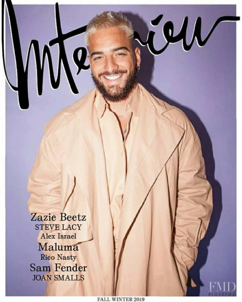  featured on the Interview Germany cover from September 2019
