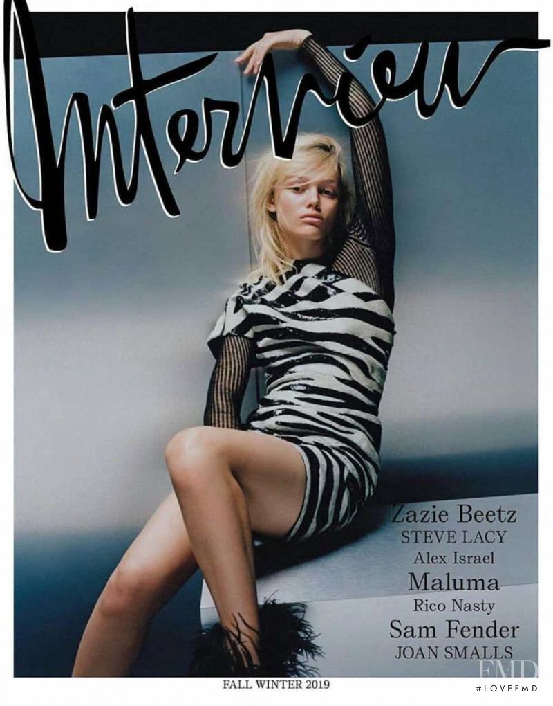  featured on the Interview Germany cover from September 2019