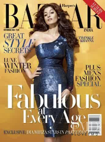  featured on the Harper\'s Bazaar India cover from November 2010