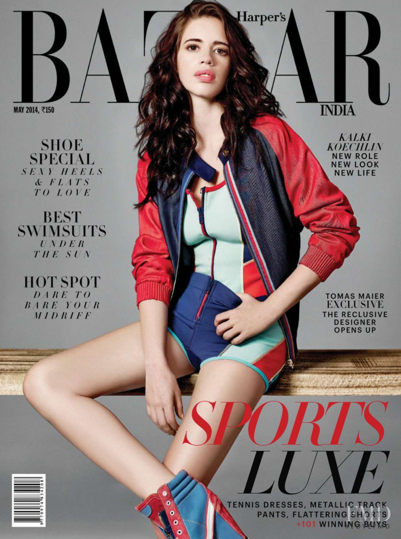  featured on the Harper\'s Bazaar India cover from May 2014
