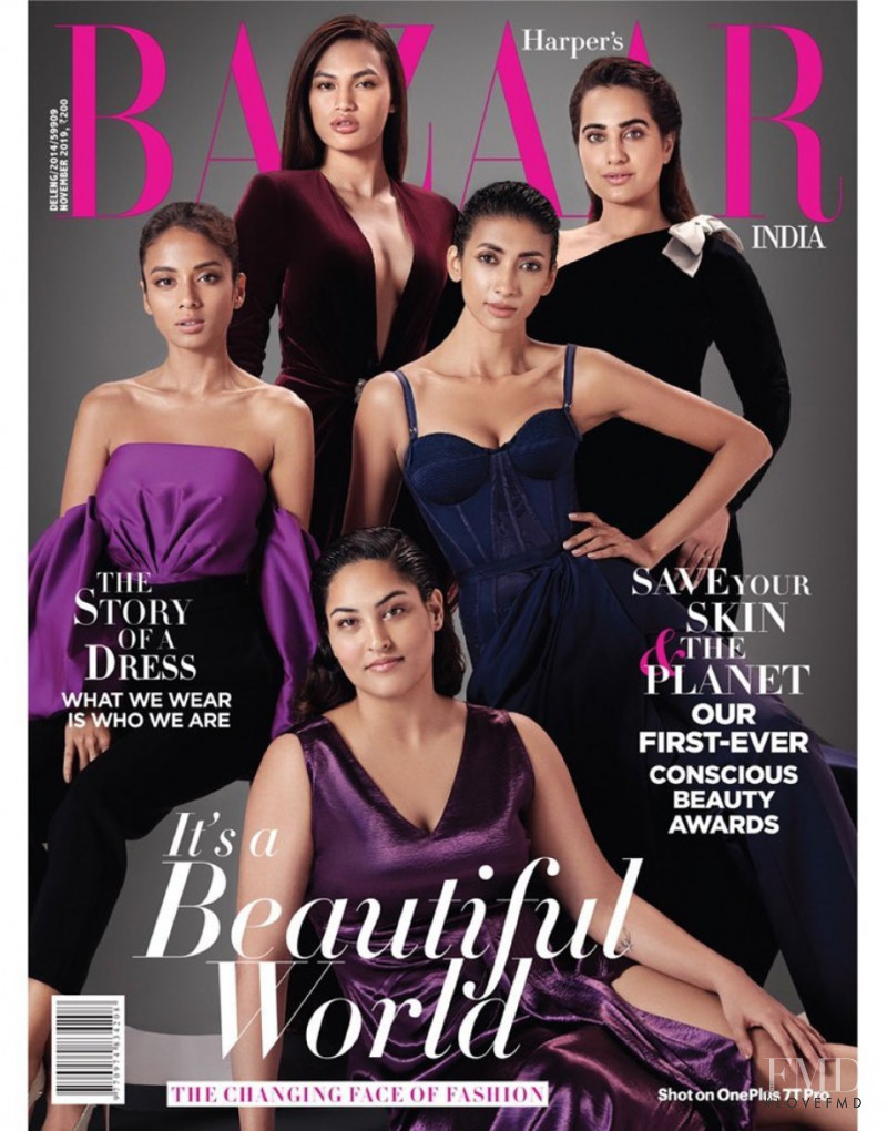  featured on the Harper\'s Bazaar India cover from November 2019