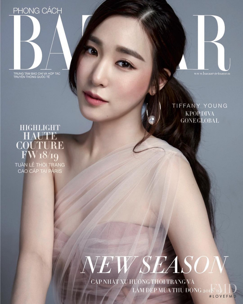  featured on the Harper\'s Bazaar Vietnam cover from August 2018