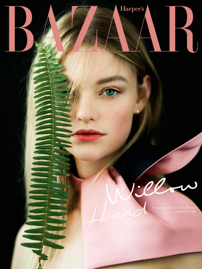 Willow Hand featured on the Harper\'s Bazaar Vietnam cover from November 2018